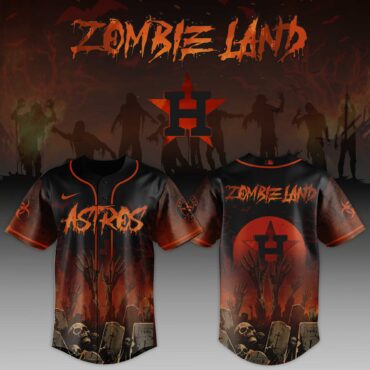 Houston Astros MLB x Zombieland Baseball Jersey