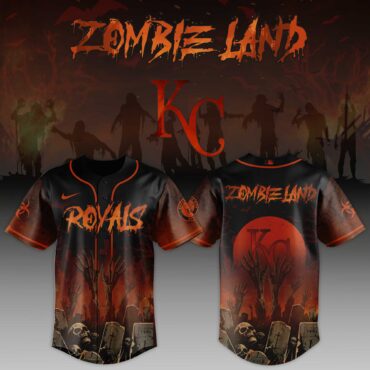 Kansas City Royals MLB x Zombieland Baseball Jersey