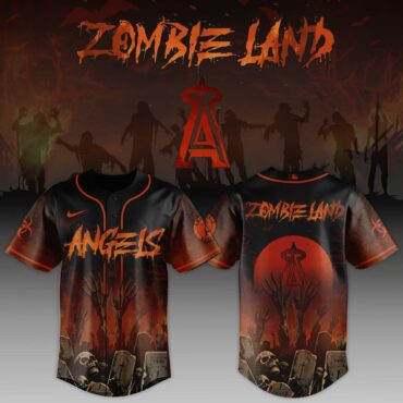 Los Angeles Angels MLB x Zombieland Baseball Jersey
