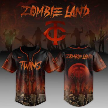 Minnesota Twins MLB x Zombieland Baseball Jersey