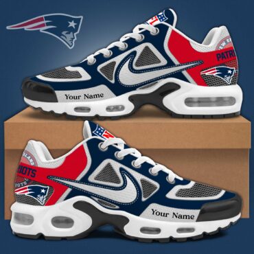 New England Patriots NFL x Air Max Plus Shoes Custom Name