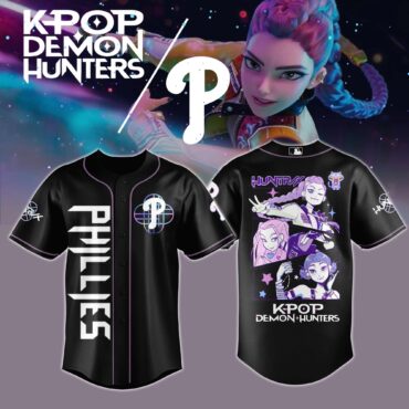 Philadelphia Phillies MLB x KPop Demon Hunters Baseball Jersey