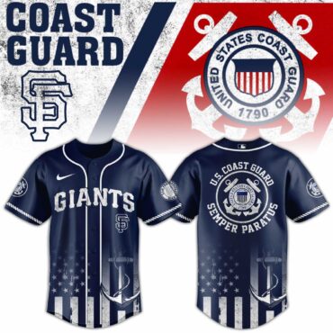 San Francisco Giants MLB x USA Coast Guard Baseball Jersey