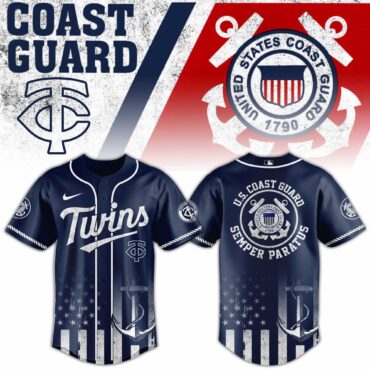 Minnesota Twins MLB x USA Coast Guard Baseball Jersey