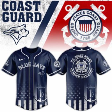 Toronto Blue Jays MLB x USA Coast Guard Baseball Jersey