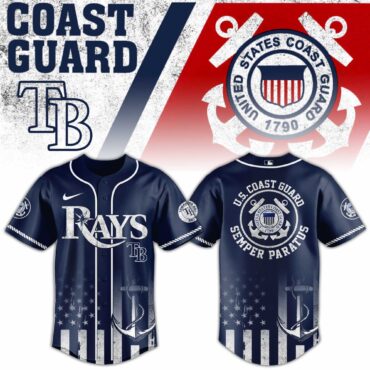 Tampa Bay Rays MLB x USA Coast Guard Baseball Jersey