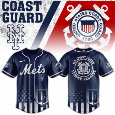New York Mets MLB x USA Coast Guard Baseball Jersey