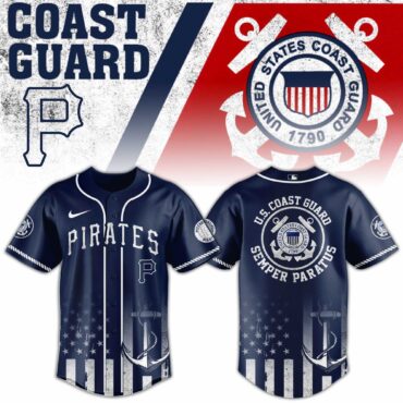 Pittsburgh Pirates MLB x USA Coast Guard Baseball Jersey