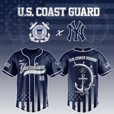 New York Yankees MLB x National USA Coast Guard Day Baseball Jersey
