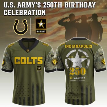 Indianapolis Colts NFL x 250 USA Army Jersey