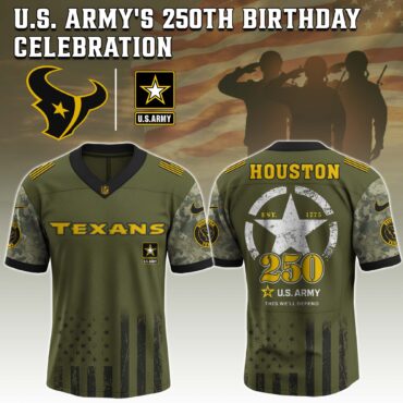 Houston Texans NFL x 250 USA Army Jersey