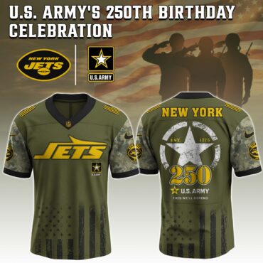 New York Jets NFL x 250 USA Army Jersey