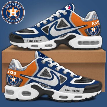Houston Astros MLB Air Max Plus Shoes Custom Name