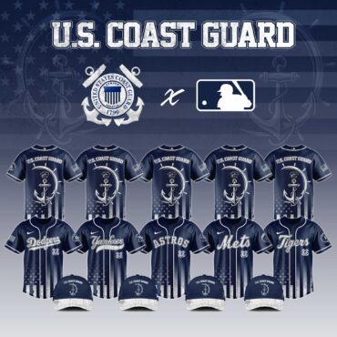 All Team MLB x National USA Coast Guard Day Baseball Jersey