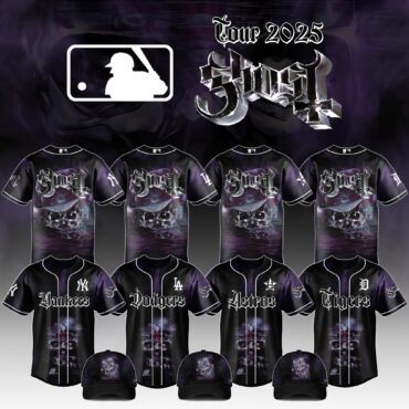All Team MLB x Ghost Night Show Baseball Jersey