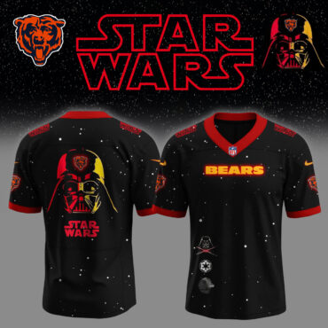 Chicago Bears NFL x Star wars Darth Vader Jersey
