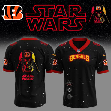 Cincinnati Bengals NFL x Star wars Darth Vader Jersey