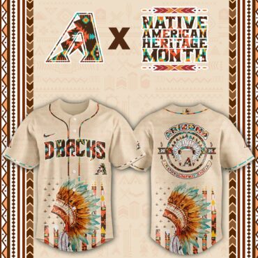 Arizona Diamondbacks Native American Heritage Month Baseball Jersey