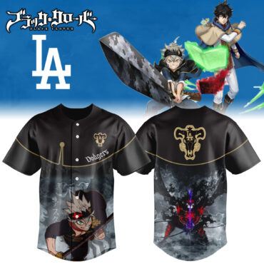 Los Angeles Dodgers MLB x Black Clover Asta Baseball Jersey