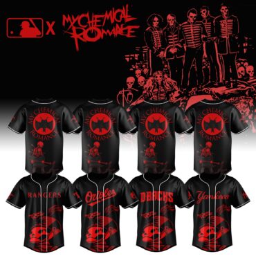 All Team MLB x My Chemical Romance Baseball Jersey