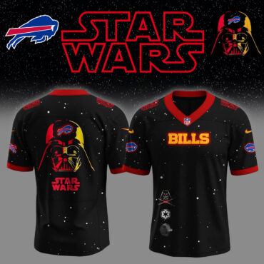 Buffalo Bills NFL x Star wars Darth Vader Jersey