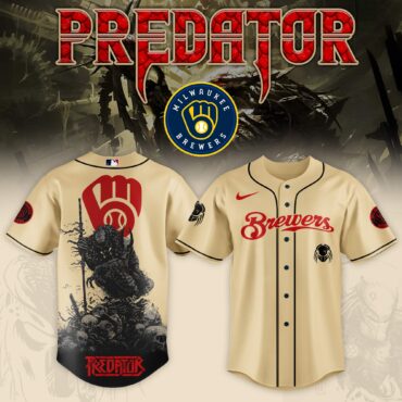 Milwaukee Brewers MLB x Predator Baseball Jersey