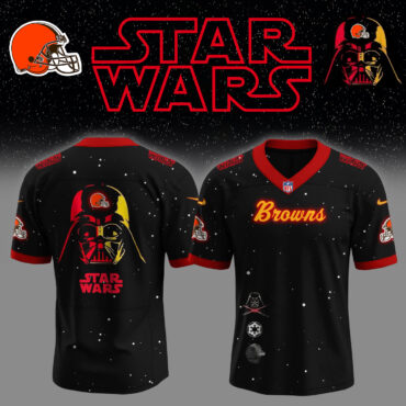 Cleveland Browns NFL x Star wars Darth Vader Jersey