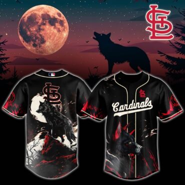 St.Louis Cardinals MLB x Wolf Baseball Jersey