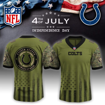 Indianapolis Colts NFL x 4th of July USA Army Jersey