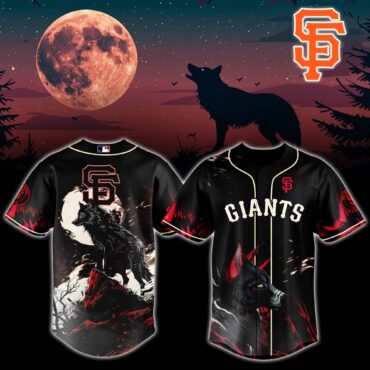 San Francisco Giants MLB x Wolf Baseball Jersey