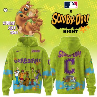 Cleveland Guardians MLB x Scooby Doo Hoodie Editions Limited