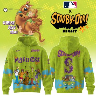 Seattle Mariners MLB x Scooby Doo Hoodie Editions Limited