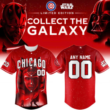 Chicago Cubs MLB x Star Wars Ahsoka Tano Baseball Jersey