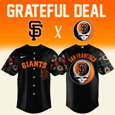 San Francisco Giants MLB x Grateful Dead Grateful Deal Baseball Jersey