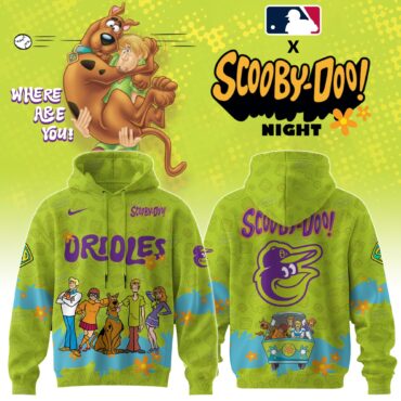 Baltimore Orioles MLB x Scooby Doo Hoodie Editions Limited