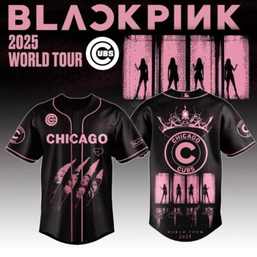 Chicago Cubs MLB x BLACKPINK All Star Baseball Jersey