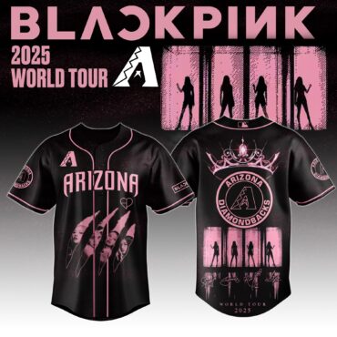 Arizona Diamondbacks MLB x BLACKPINK All Star Baseball Jersey