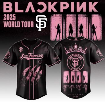 San Francisco Giants MLB x BLACKPINK All Star Baseball Jersey
