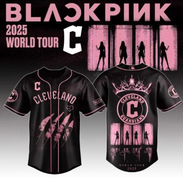 Cleveland Guardians MLB x BLACKPINK All Star Baseball Jersey