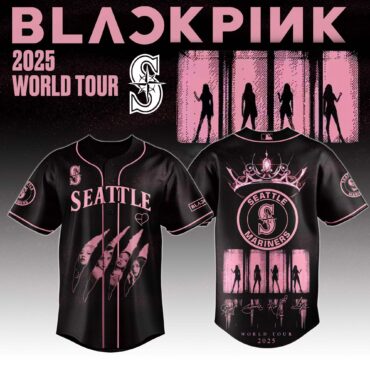 Seattle Mariners MLB x BLACKPINK All Star Baseball Jersey