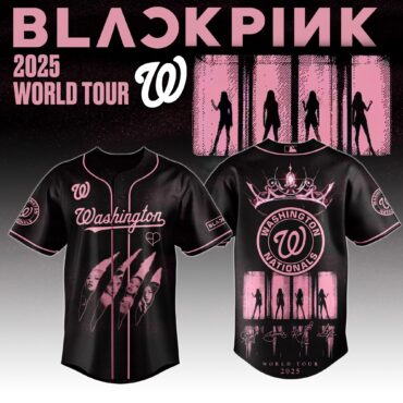 Washington Nationals MLB x BLACKPINK All Star Baseball Jersey