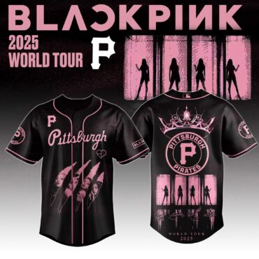 Pittsburgh Pirates MLB x BLACKPINK All Star Baseball Jersey