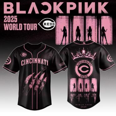 Cincinnati Reds MLB x BLACKPINK All Star Baseball Jersey