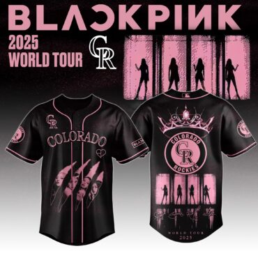 Colorado Rockies MLB x BLACKPINK All Star Baseball Jersey