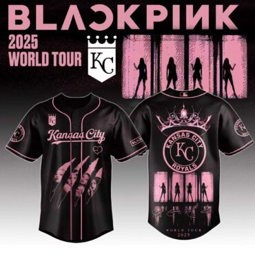 Kansas City Royals MLB x BLACKPINK All Star Baseball Jersey