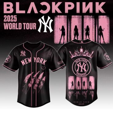New York Yankees MLB x BLACKPINK All Star Baseball Jersey