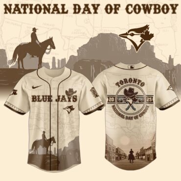 Toronto Blue Jays MLB x National Day Of Cowboy Baseball Jersey
