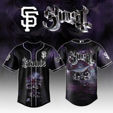 San Francisco Giants MLB x Ghost Night Show Baseball Jersey