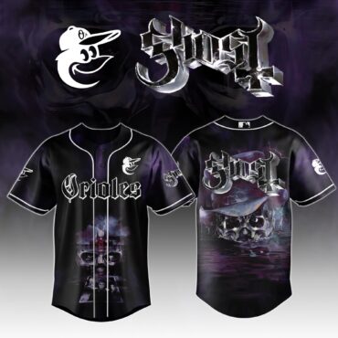 Baltimore Orioles MLB x Ghost Night Show Baseball Jersey