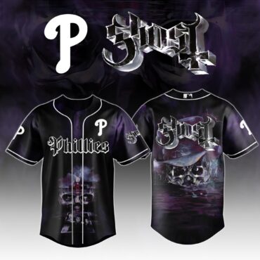 Philadelphia Phillies MLB x Ghost Night Show Baseball Jersey